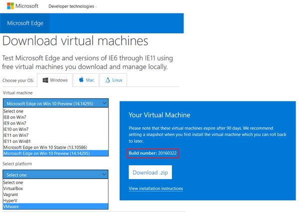 windows download virtual machines for mac